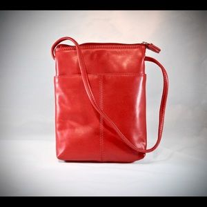 Small leather evening purse